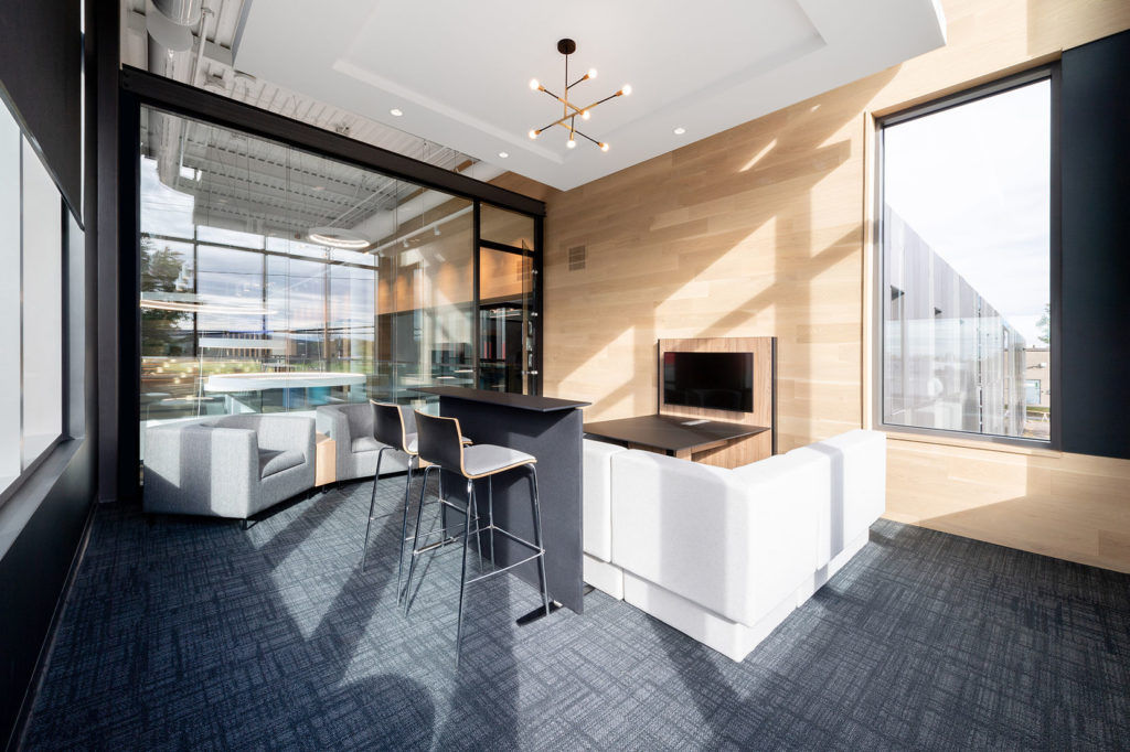 l’interieur d’un bureau