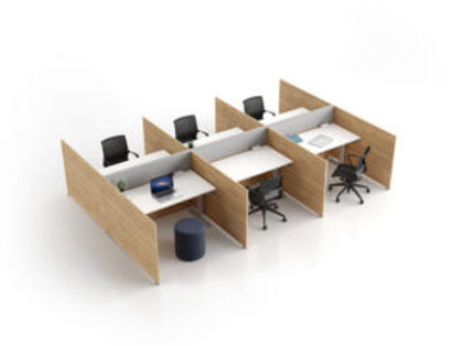 meubles de bureau ouvert